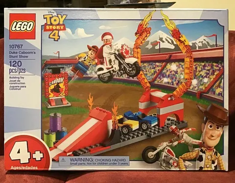 2019 New MIB Lego Toy Story 4 Duke Caboom's Stunt Show 120 PCS 