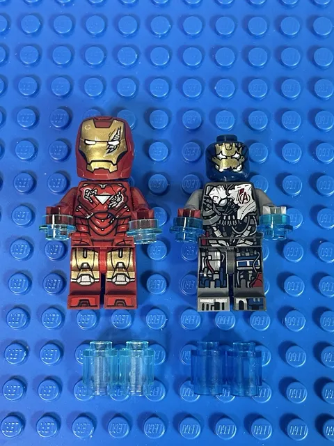 LEGO Marvel Iron Man Minifigure Mark 6 Battle Damage 76269 Ultron MK1 Mark