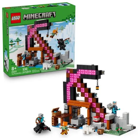 Lego Minecraft  - The Pickaxe Mine 21277