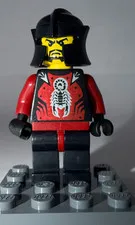 LEGO Castle Knights Kingdom II Shadow Knight Minifigure CAS257 Le Chevalier Des