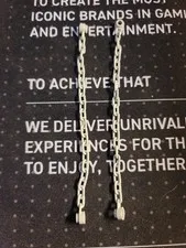 Lot Of 2 Lego Chains, Grey, 21 Links Long