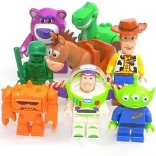 R7 Lego Toy Story Bullseye Woody Buzz Lightyear Rex Alien Lotso Bear Chunk NEW