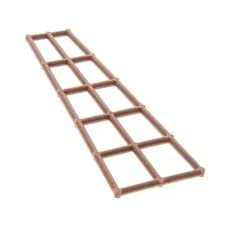 1x LEGO Rigging Sails Rope 16x5 Brown Longer Spar Ladder Boat Mast 6057