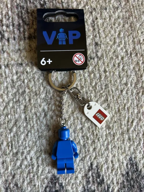 LEGO VIP Minifigure Keychain Blue