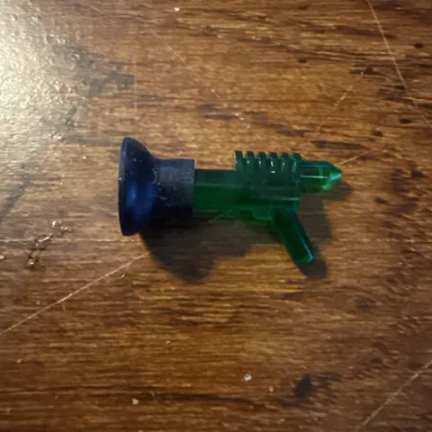 LEGO Aquazone Minifigure Rubber Suction Cup Gun Trans-Green 90s Part No. x199
