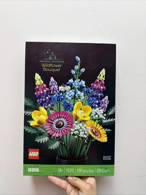 LEGO® Icons 10313 Wildflower Bouquet Adult Toy Floral Building Set