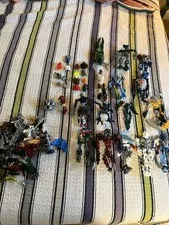 LEGO BIONICLE Assorted Figures and Parts Lot Collection