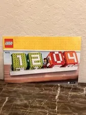LEGO Iconic Brick Calendar 40172 Manual Book Instructions ONLY 2017 Retired