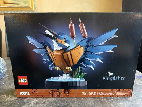 NEW SEALED LEGO Icons 10331 Kingfisher Bird Botanical Collection 834 pcs
