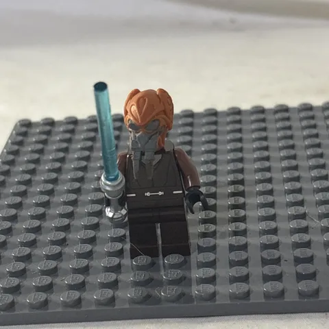 LEGO Star Wars Plo Koon Minifigure sw0198 Jedi Master Clone Wars W/ Lightsaber