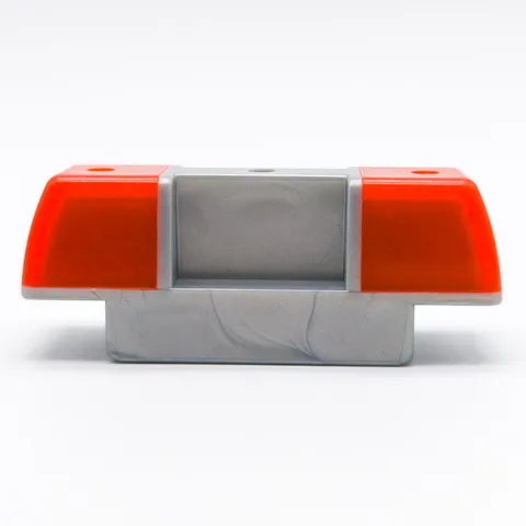 LEGO DUPLO Warning Light Rotating Beacon Construction Site Excavator Garbage Collection Pearl Grey 2318c04