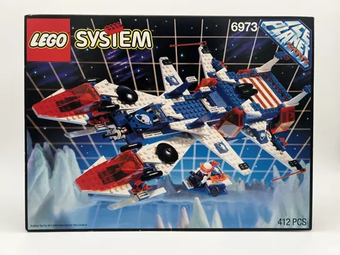 LEGO 6973 - ICE PLANET 2002 Deep Freeze Defender (100% Complete w/ Box & Manual)