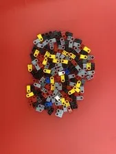 Approx. 140x LEGO Technic Axle & Pin Connector Parts Lot Mixed Colors