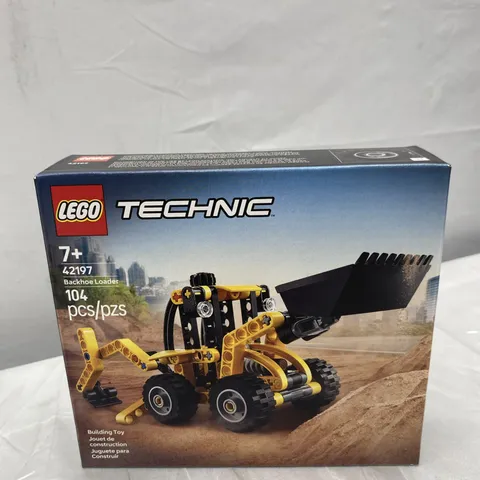 Lego Technic 7+ BackHoe Loader 42197