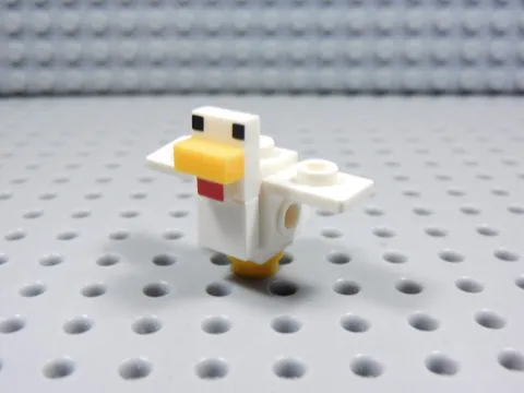 LEGO Minecraft Chicken Animal Minifig 21274 BO