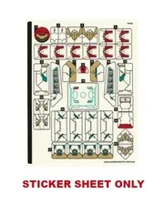 LEGO 80045 - Monkie Kid - Monkey King Ultra Mech - STICKER SHEET