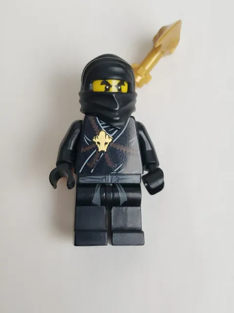 Lego Ninjago The Golden Weapons Cole Minifigure njo0006 njo006