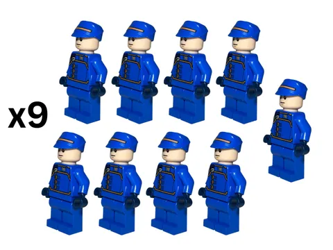 LEGO Star Wars Pre-Mor Security Deputy Inspector Syril Karn Minifigure Lot of 9