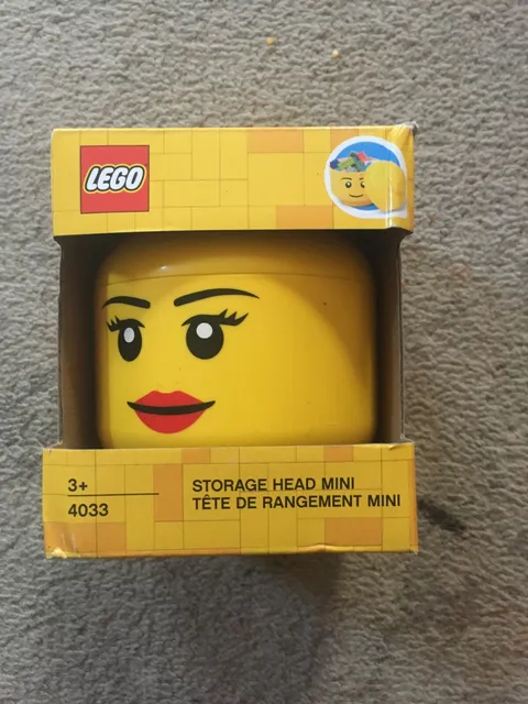 LEGO FEMALE STORAGE HEAD MINI FEMALE 4033 NEW
