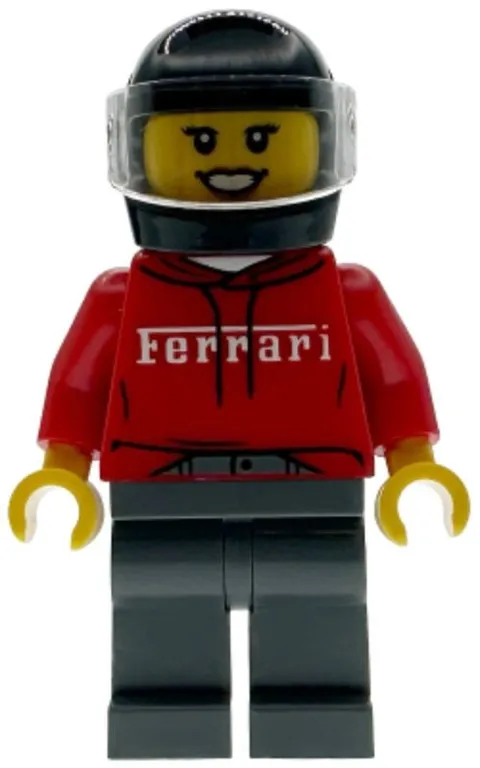LEGO® Minifig sc142 - Ferrari SF90 XX Stradale Driver
