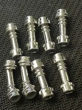 LEGO Part Chrome Silver Lightsaber Hilt 2x Angled lot