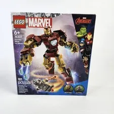 LEGO Marvel Iron Man Mech vs. UltronMech NIB 76307