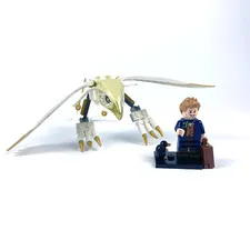 Lego Harry Potter Fantastic Beasts Thunderbird + Series 1 Minifigure Newt *READ