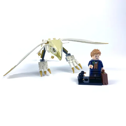Lego Harry Potter Fantastic Beasts Thunderbird + Series 1 Minifigure Newt *READ