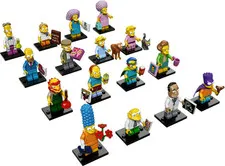 Lego 71009 The Simpsons Series 2 Complete Set of 16 Minifigures (Unassembled)