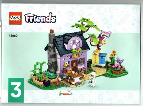 Lego ~  Instructions Manual Booklet Only ~ Friends 42669 Book 3