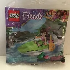 NEW Lego Friends Olivia Jungle Boat Polybag Set #30115 - 31 Pieces