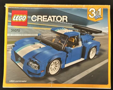 LEGO CREATOR: Turbo Track Racer (31070) - Fun Reassembly