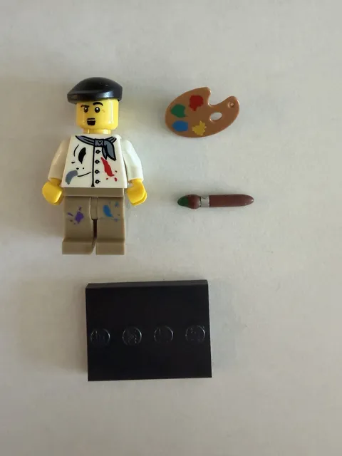 LEGO Minifigure Series 4 Artist (complete), CMF 8804