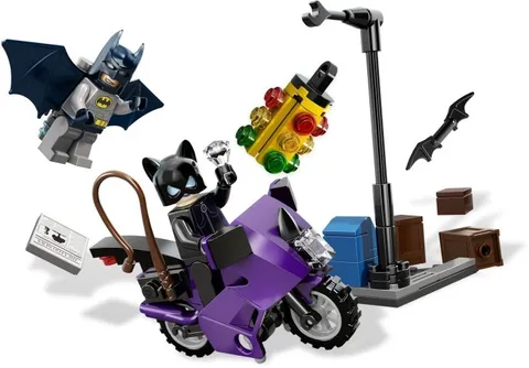 LEGO® Set 6858 - Catwoman Catcycle City Chase