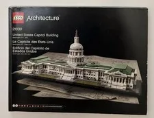 LEGO Architecture 21030 United States Capitol Building Instruction MANUAL ONLY