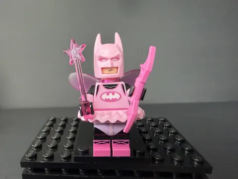 Pink Fairy Batman Minifigure from The LEGO Batman Movie Series 1 (Set 71017