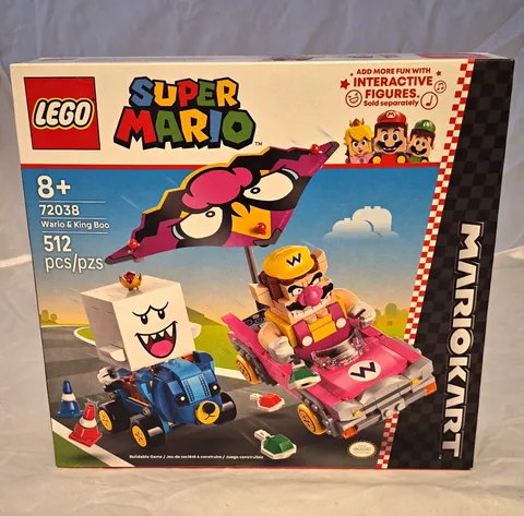 LEGO Super Mario Mario Kart 72038 Wario & King Boo 512pcs 8+ Box
