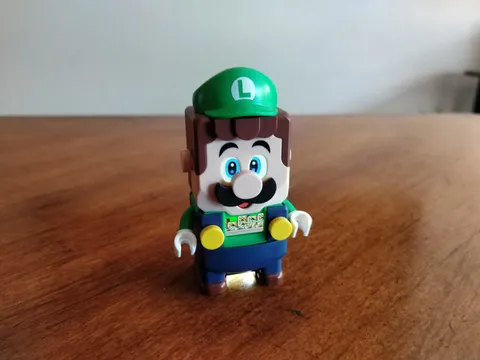LEGO Super Mario Luigi Electronic Interactive Talking Minifigure 71387 Tested