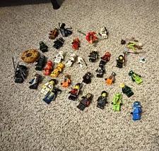 LEGO NINJAGO Minifigure Lot Mixed Minifigures & Accessories