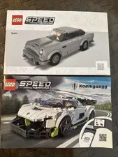 Lego Speed Champions 76900, 76911 Manual Only