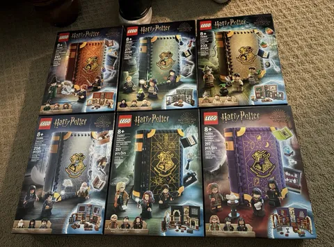 Lego Harry Potter Hogwarts Moment Sets 6/6 : 76382,76383,76384,76385,76396,76386