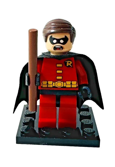 LEGO Super Heroes Robin Minifigure sh0011 30166 6860 6857 PLZ READ
