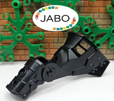 (S18 / 6 / 5) LEGO Hero Factory 87798 Leg Armor Protection Black