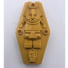 LEGO Sarcophagus Lid Pearl Gold Good 30164 Lego Group Authentic Piece