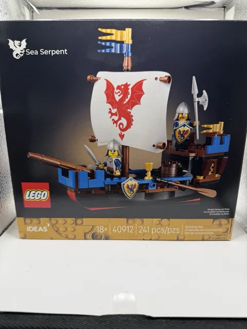 Lego 40912 Sea Serpent Ideas GWP Limited Edition Castle Set - New Sealed