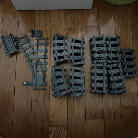Lego 53401 & 60238 Train tracks 53 pieces 