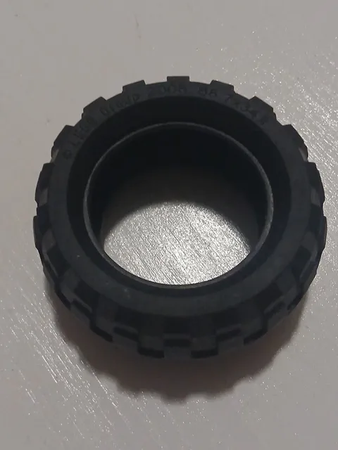 LEGO 61480 Tire Rubber 68.7 x 34 R Black x1 Genuine