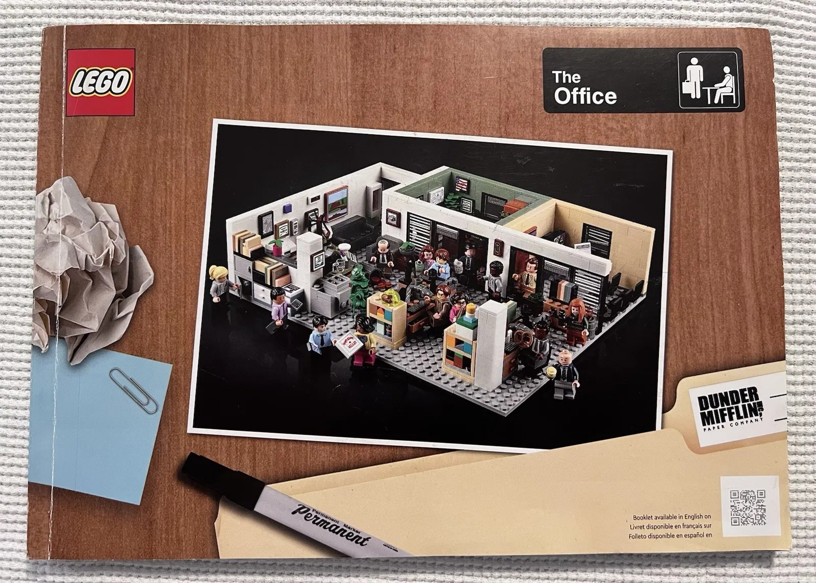 LEGO The Office Instructions Manual Booklet ONLY 21336 NO BRICKS