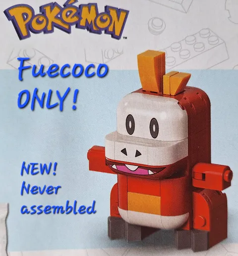 LEGO Pokemon 72158 FUECOCO ONLY new NEVER assembled without box