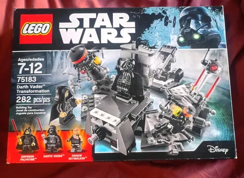 LEGO Star Wars: Darth Vader Transformation (75183) Brand New Sealed Retired